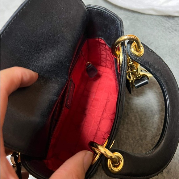 Mini lady dior bag - Picture 4 of 17